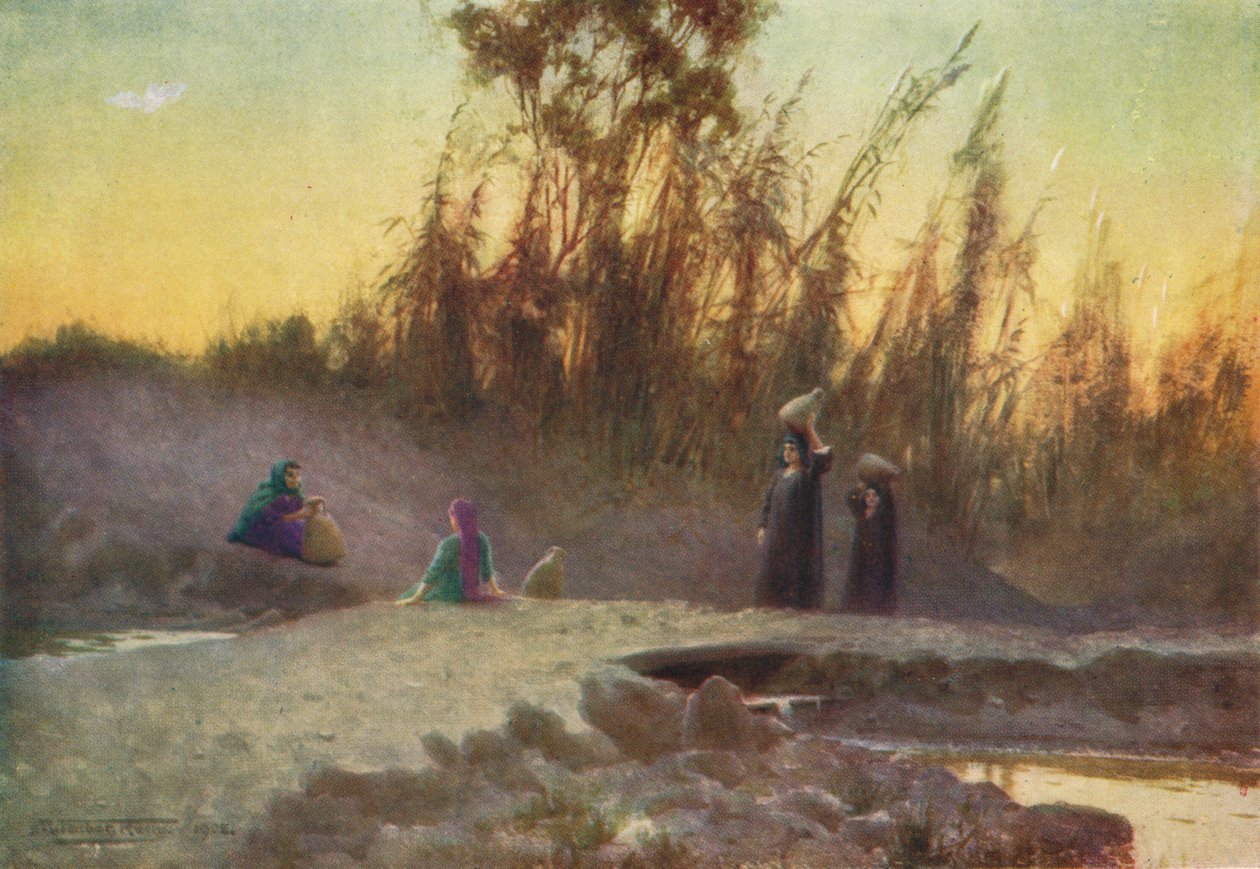 في البئر ، c1880 ، 1904 بواسطة روبرت جورج تالبوت كيلي