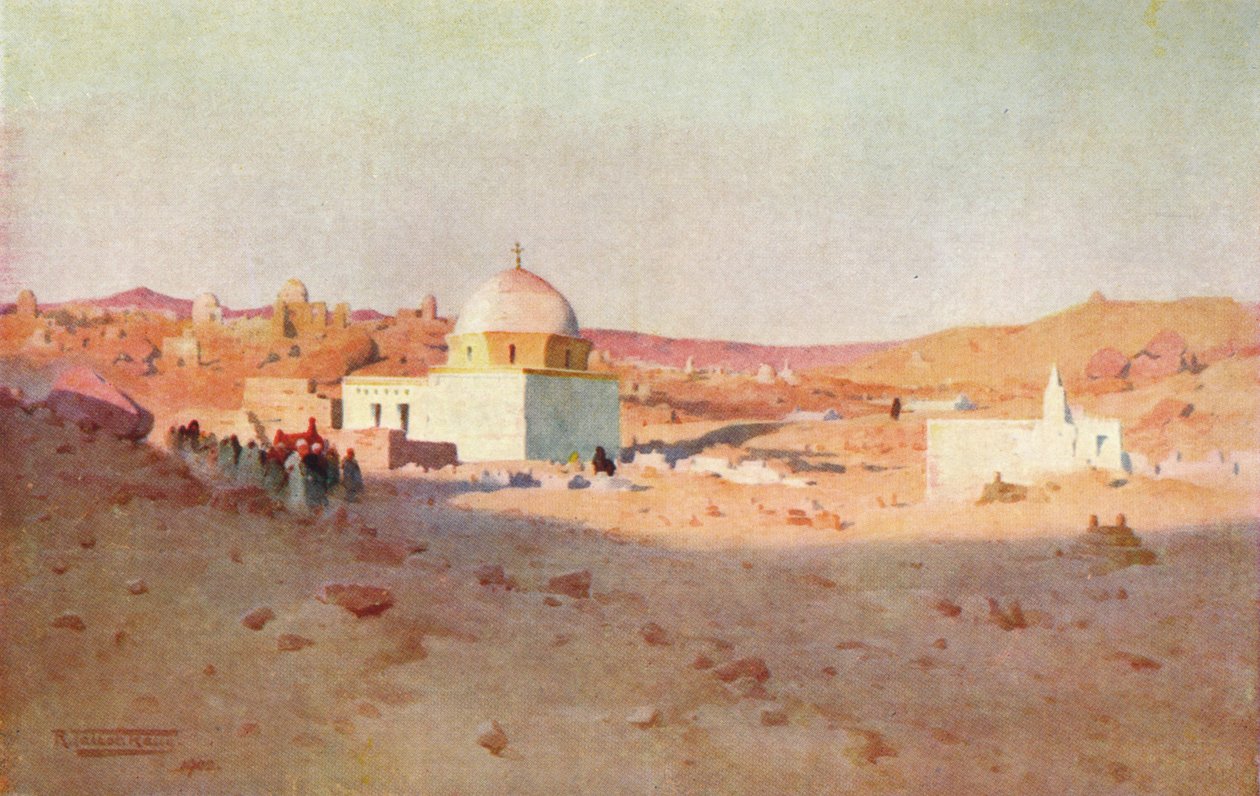 مقبرة كفيك ، أسوان ، c1880 ، 1904 بواسطة روبرت جورج تالبوت كيلي