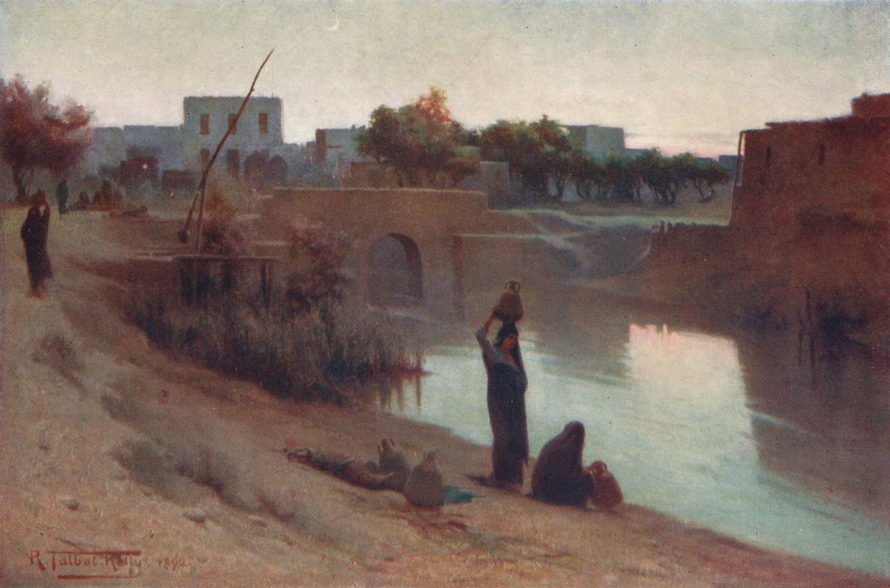 مساء في فاكوس ، c1880 ، 1904 بواسطة روبرت جورج تالبوت كيلي