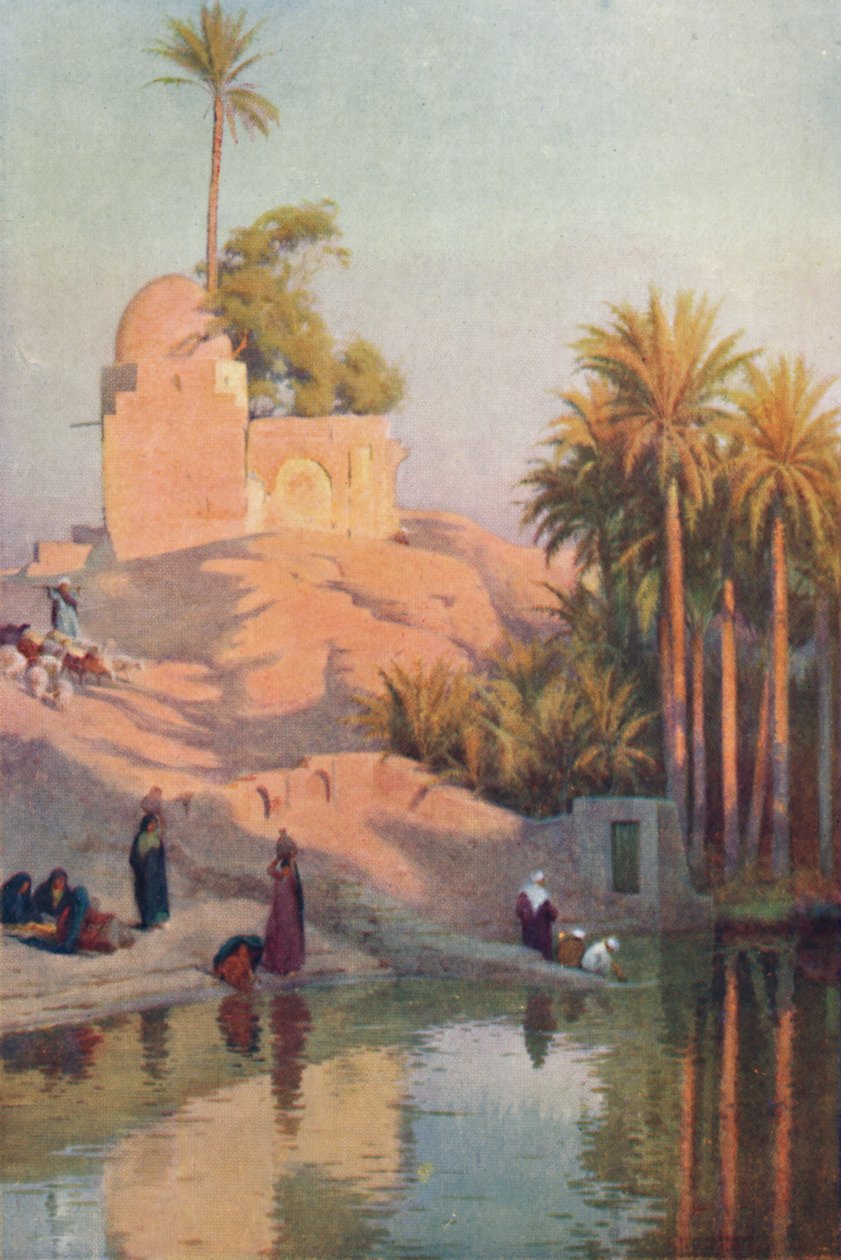 في واحة الفيوم ، c1880 ، 1904 بواسطة روبرت جورج تالبوت كيلي