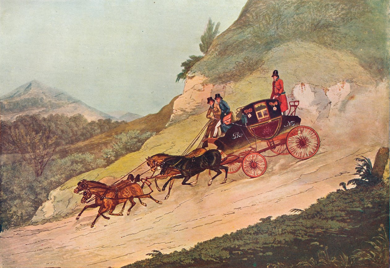 مدرب البريد الملكي ، القرن التاسع عشر ، 1907 بواسطة روبرت هافيل