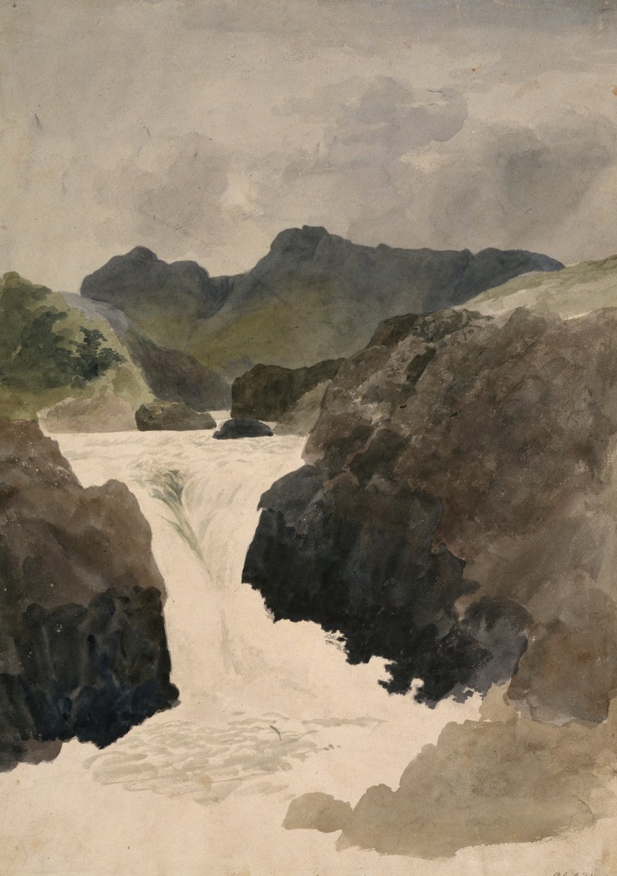 قوة Skelwith ، Westmorland ، 1800-1820 بواسطة روبرت هيلز