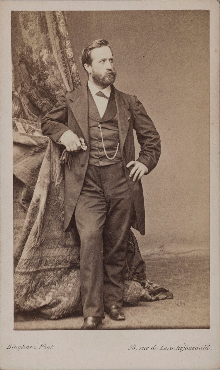 صورة للرسام لودفيج كناوس 1829-1910. بواسطة روبرت جيفرسون بينغهام