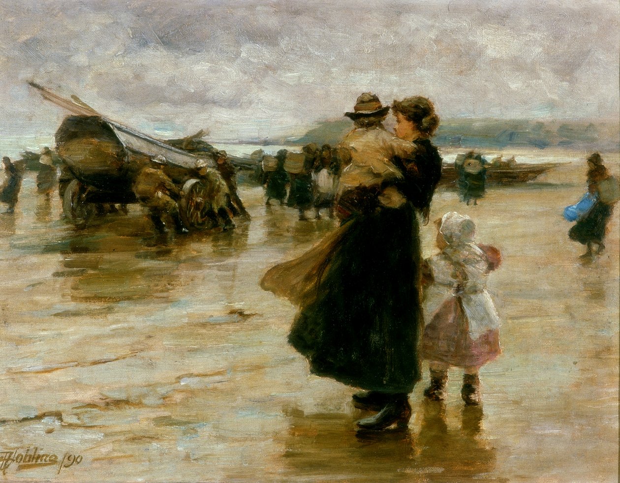 إحالة القوارب ، 1890 بواسطة روبرت جوبلينج