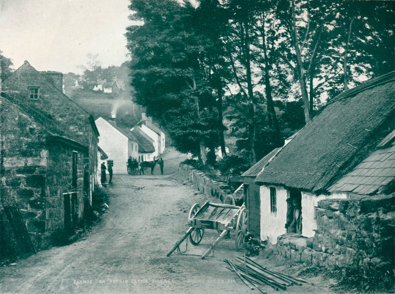 جلينوي: An Antrim Glynn Village ، c1903 بواسطة روبرت جون ولش