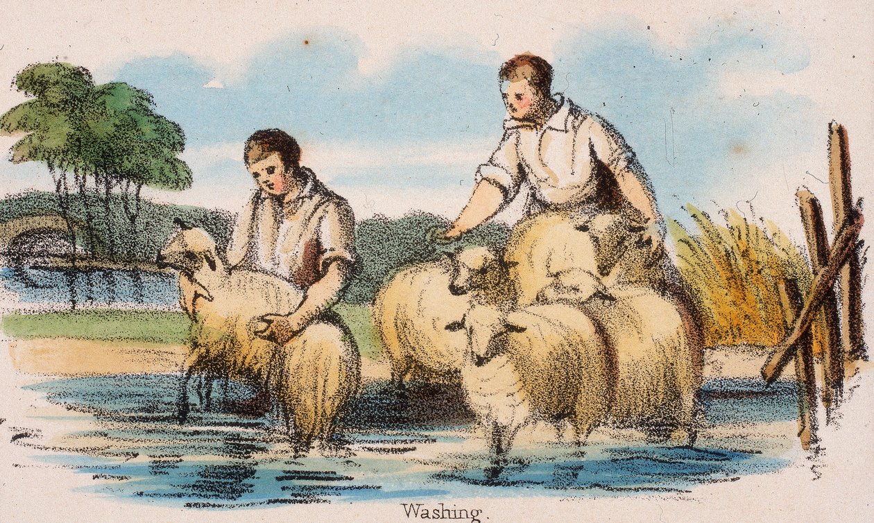 "غسل" ، c1845 بواسطة روبرت كينت توماس
