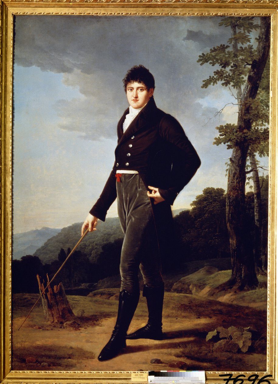 صورة للكونت أندريه بيزبورودكو. لوحة روبرت لوفيفر (1756-1830) بواسطة روبرت ليفيفر