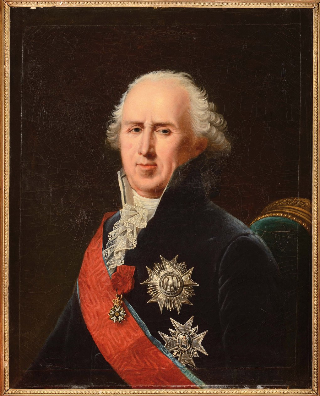 صورة تشارلز فرانسوا (تشارلز فرانسوا) ليبرون (1739-1824) ، دوك دي بلايسانس ، لوفيفر ، روبرت (1756-1830). زيت على قماش بواسطة روبرت ليفيفر