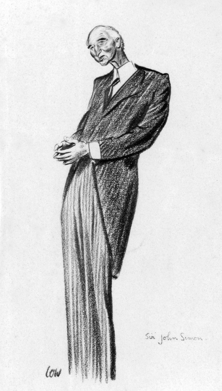جون سيمون ، فيكونت سيمون الأول ، 1933. بواسطة روبرت لو