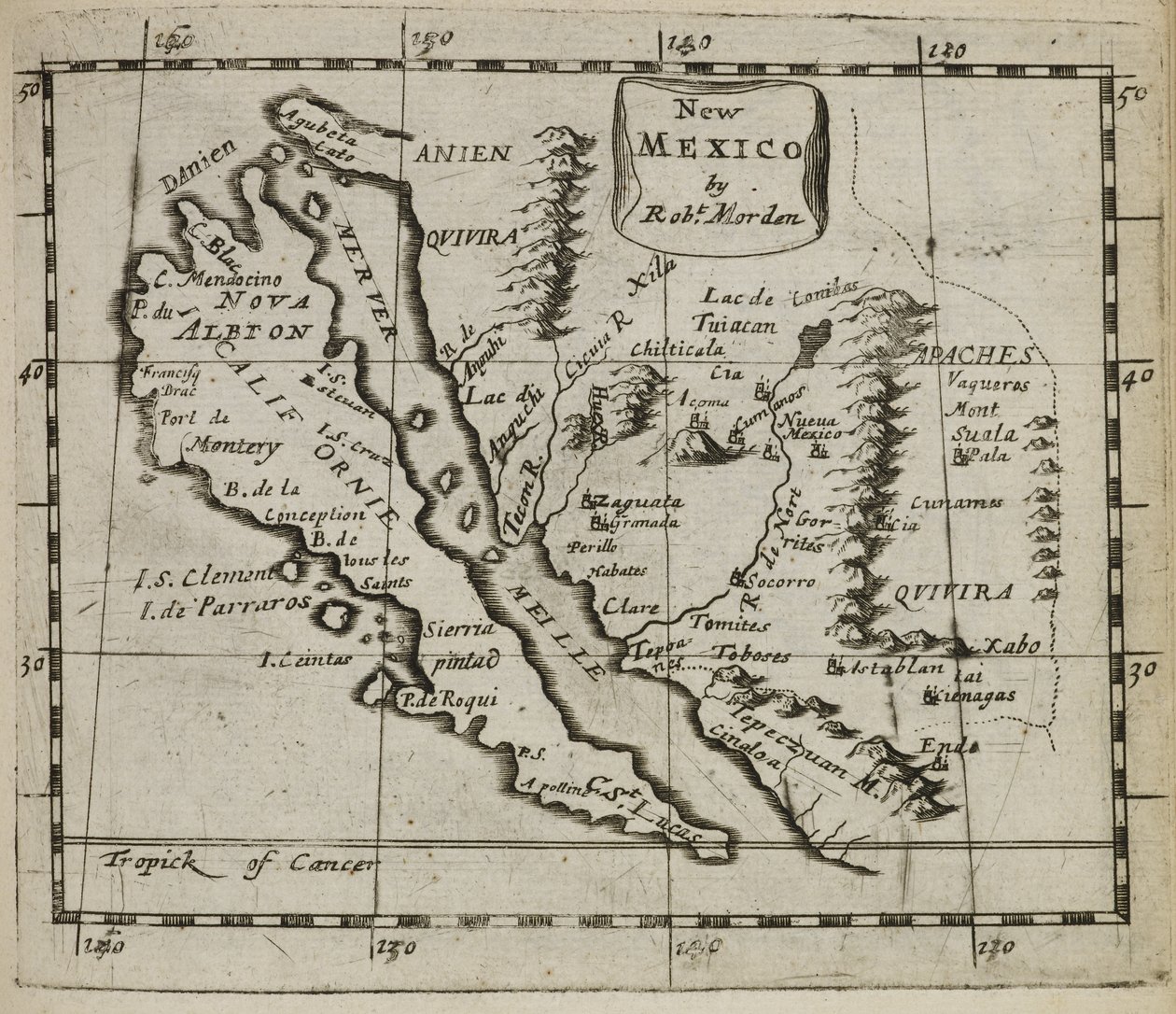 Maps.C.39.a.11 ، خريطة 57 نيو مكسيكو بواسطة روبرت موردن