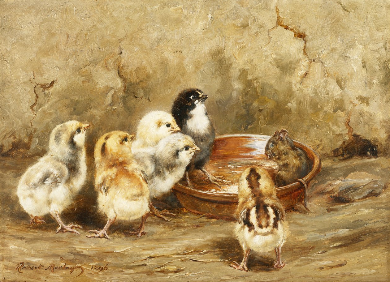 ضيف الغداء غير المدعو ، 1896 بواسطة روبرت مورلي