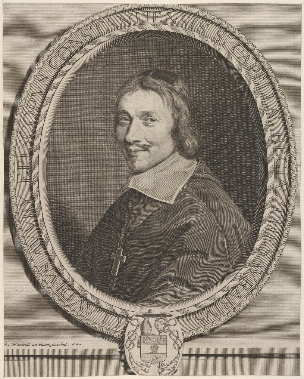 كلود أوفري ، 1660. بواسطة روبرت نانتويل
