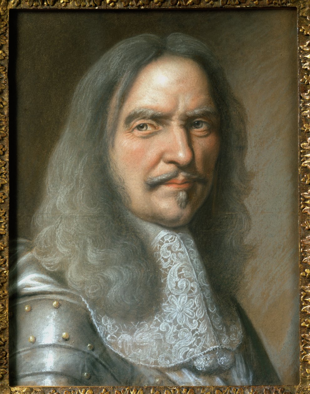 هنري دي لا تور دوفيرجن (1611-75) Viscount of Turenne (باستيل على ورق) بواسطة روبرت نانتويل