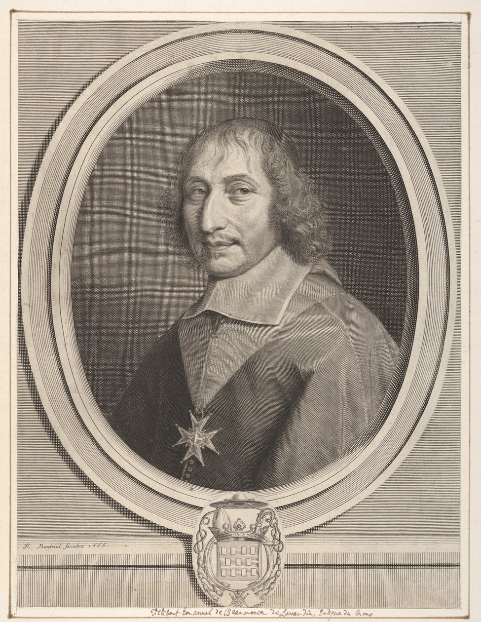 Philbert-Emmanuel de Beaumanoir de Lavardin ، 1666. بواسطة روبرت نانتويل
