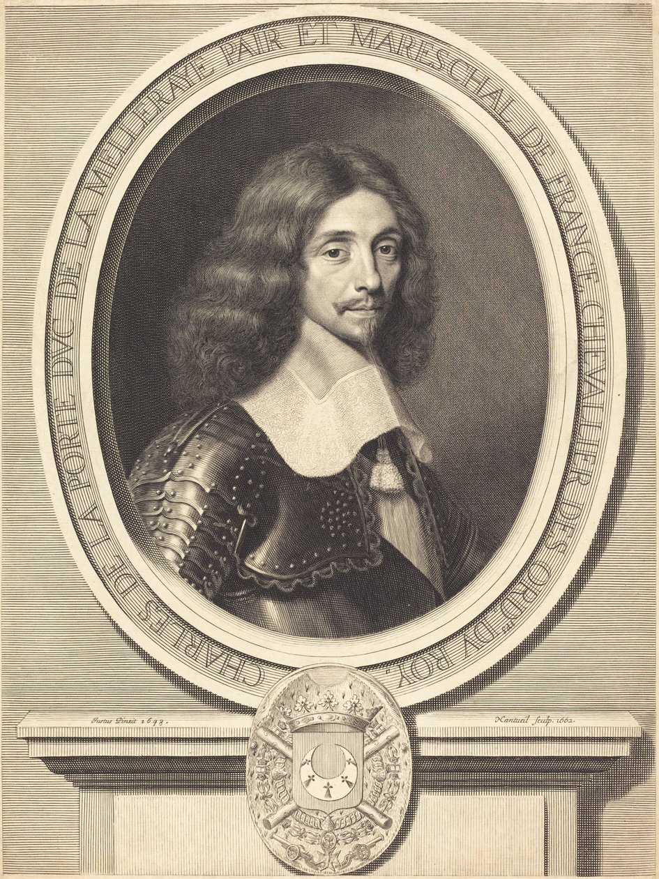 المارشال دي لا ميليراي بواسطة روبرت Nanteuil بعد Justus van Verus