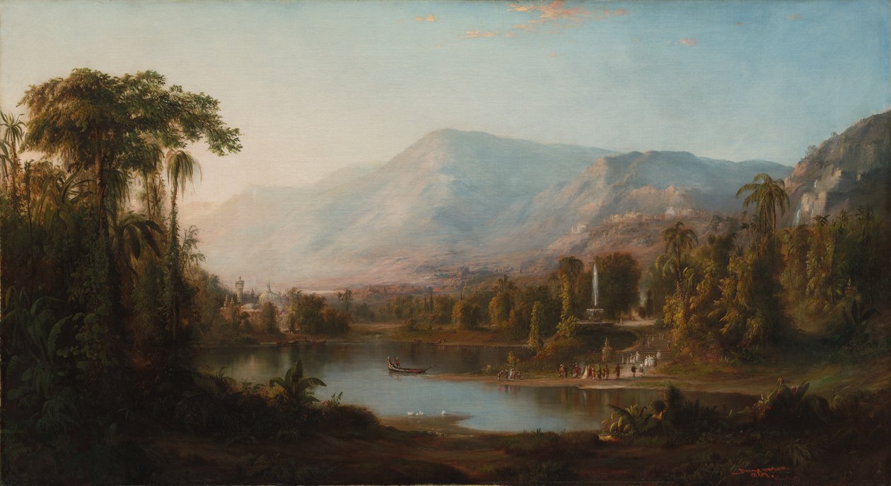 فالى كشمير ، 1867. بواسطة روبرت س. دنكانسون