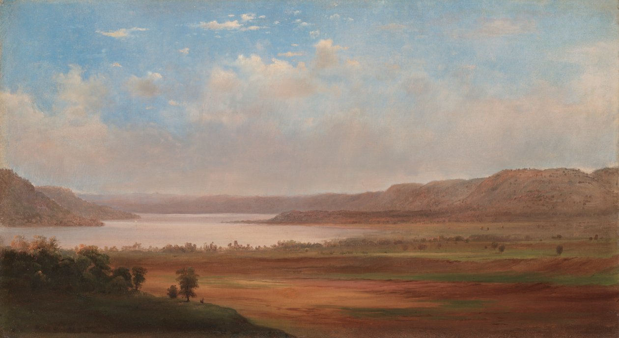 منظر لبحيرة Pepin ، مينيسوتا ، 1862. بواسطة روبرت س. دنكانسون