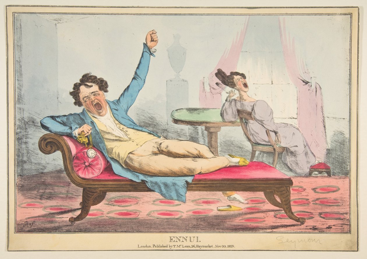 الملل ، 20 نوفمبر 1829. بواسطة روبرت سيمور