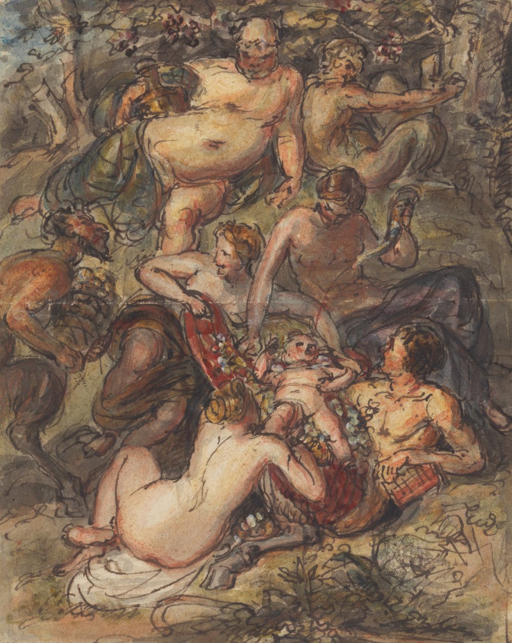 مشهد من Bacchanalia بواسطة روبرت سميرك