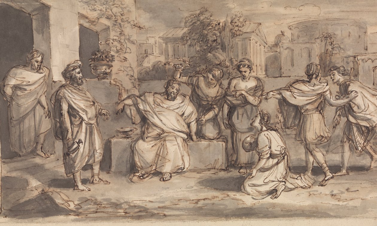 Skech لـ Timon of Athens بواسطة روبرت سميرك