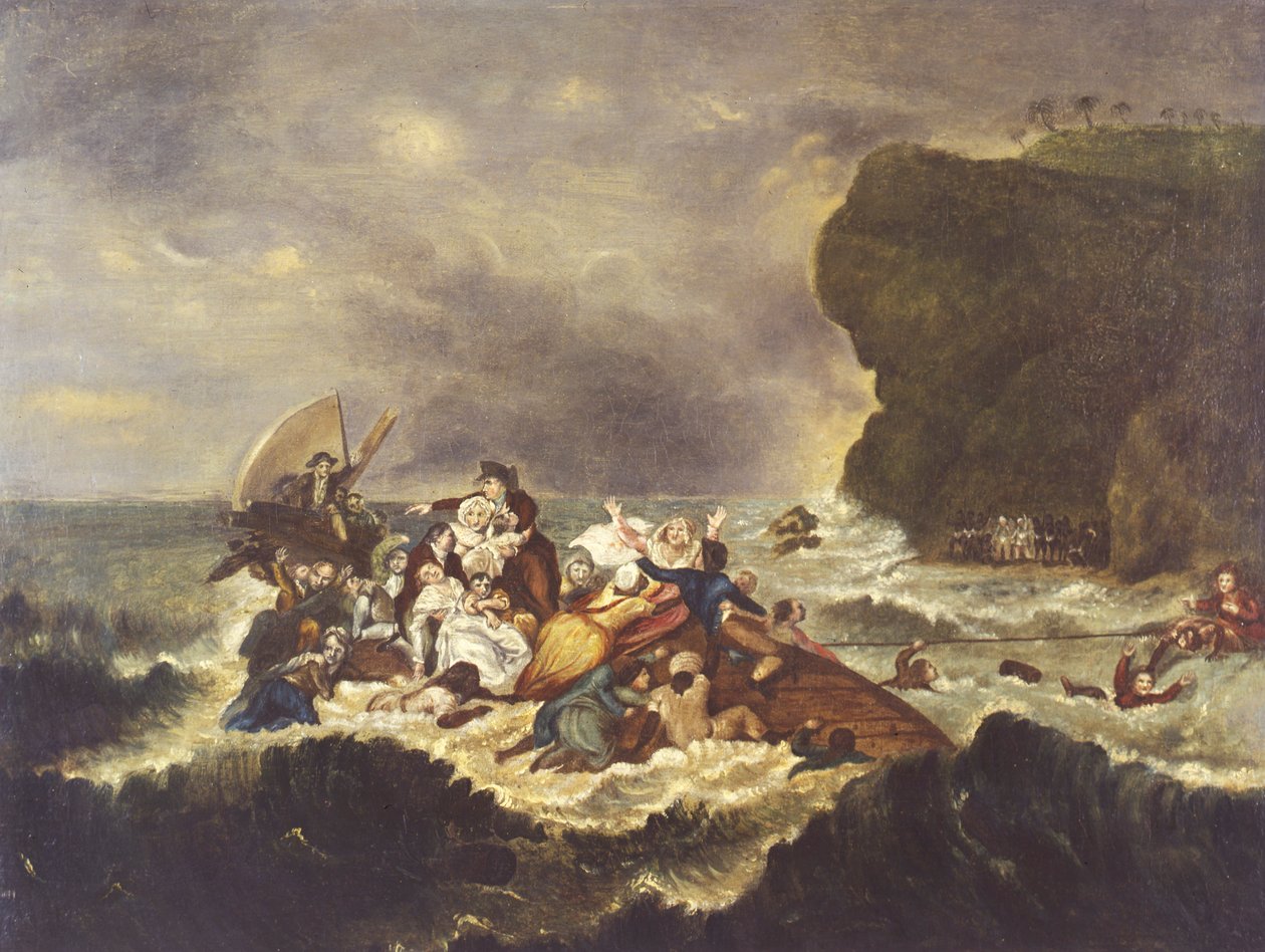 حطام "جروسفينور" ، 1783 بواسطة روبرت سميرك