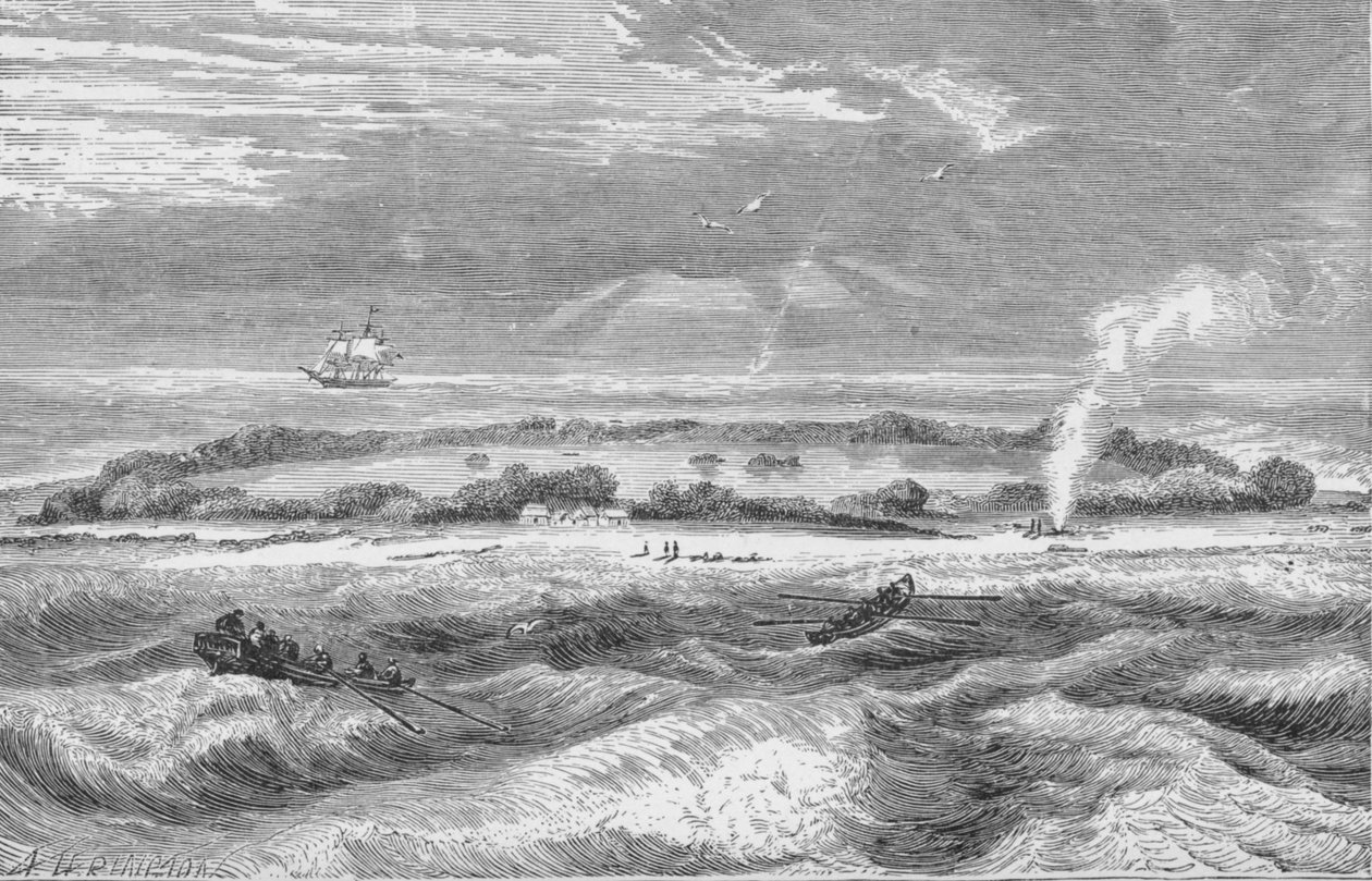 جزيرة ويتصنداي ، c1885 ، 1890 بواسطة روبرت تايلور بريتشيت