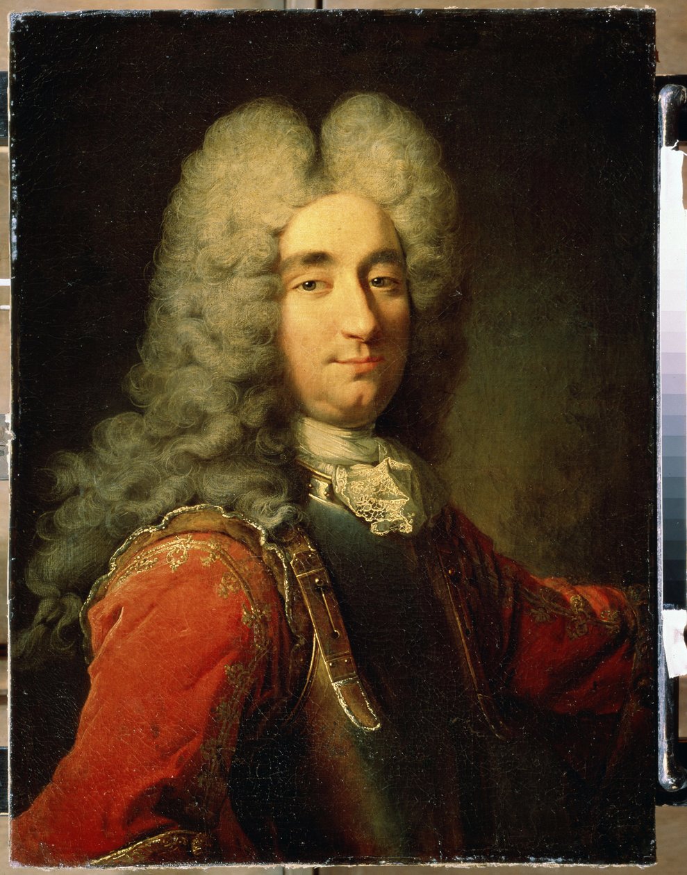 صورة لرجل (صورة لرجل). لوحة لروبرت تورنيريس (1667-1752). زيت على قماش ، مقاس 75 × 55 سم بواسطة روبرت تورنيرز