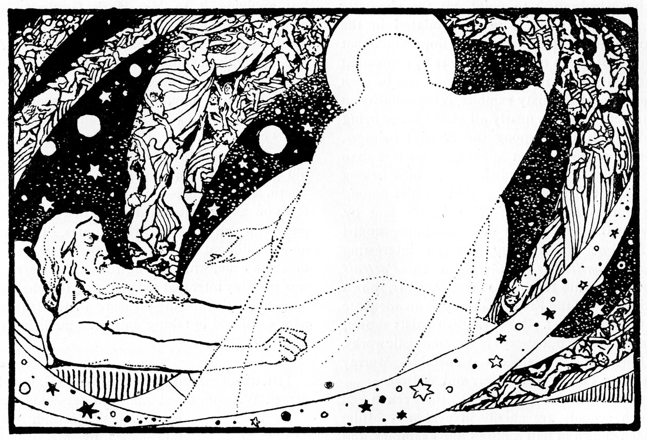 رسم لكتاب أيوب 1913. بواسطة روبرت تريل روز