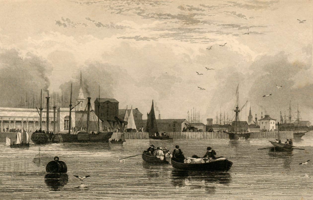 ليفربول ، من ميرسي ، العدد الثالث ... ، c1830. بواسطة روبرت واليس