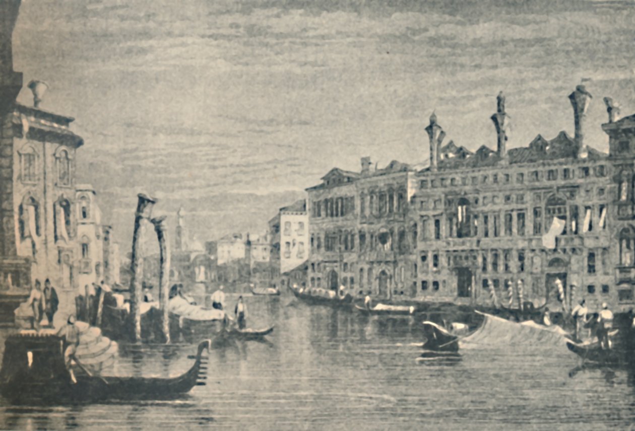 Palazzo Mocenigo ، 1830 ، 1925. بواسطة روبرت واليس