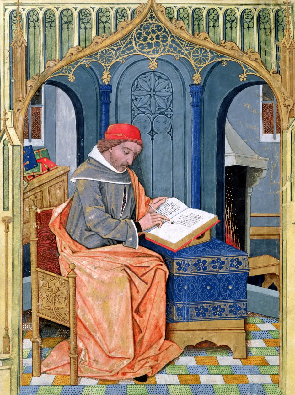 كتب Matthaeus Platearius كتاب الأدوية البسيطة بواسطة Robinet Testard