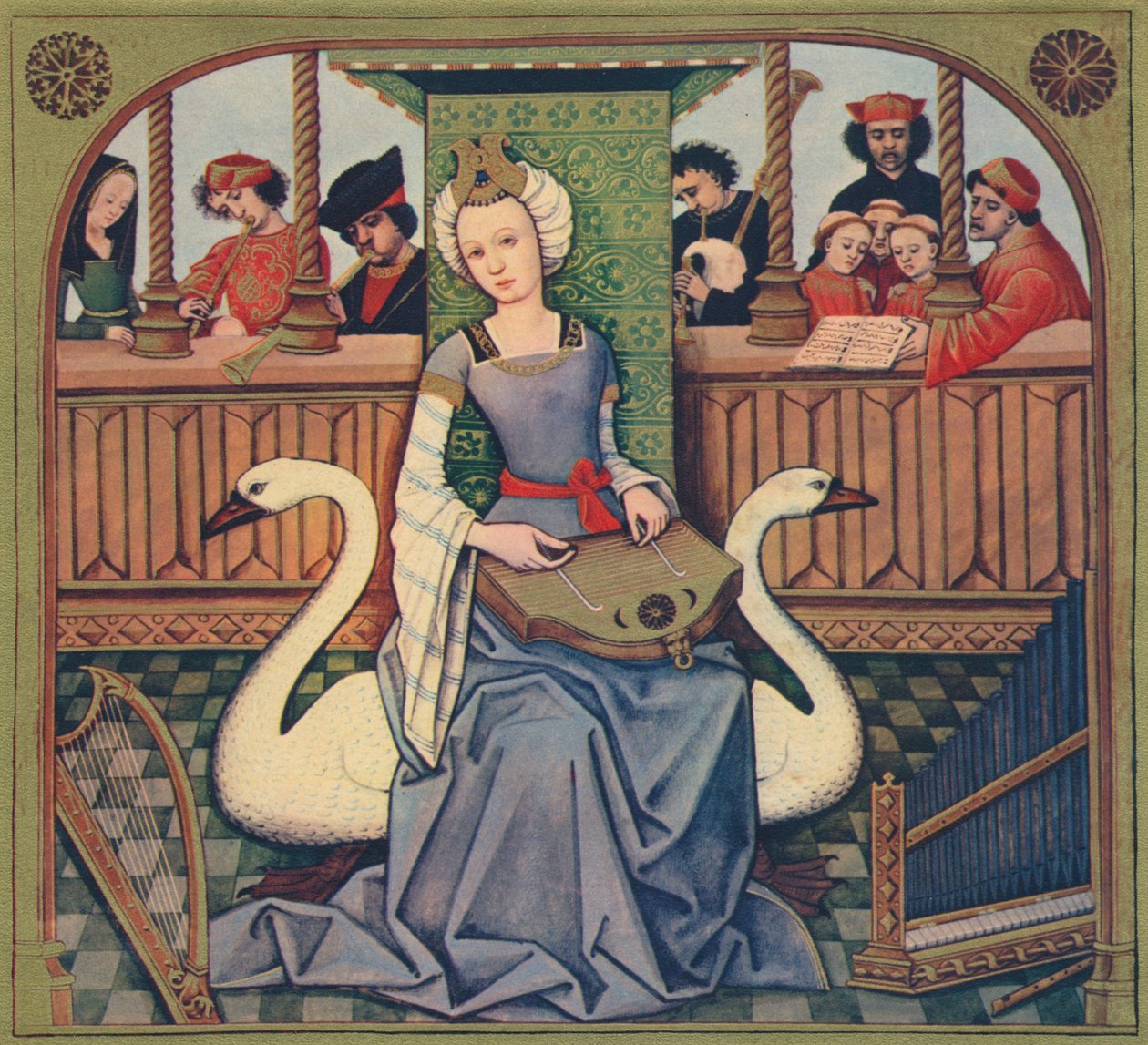 Thelegory of Music ، c1496-1498 ، 1939 بواسطة Robinet Testard