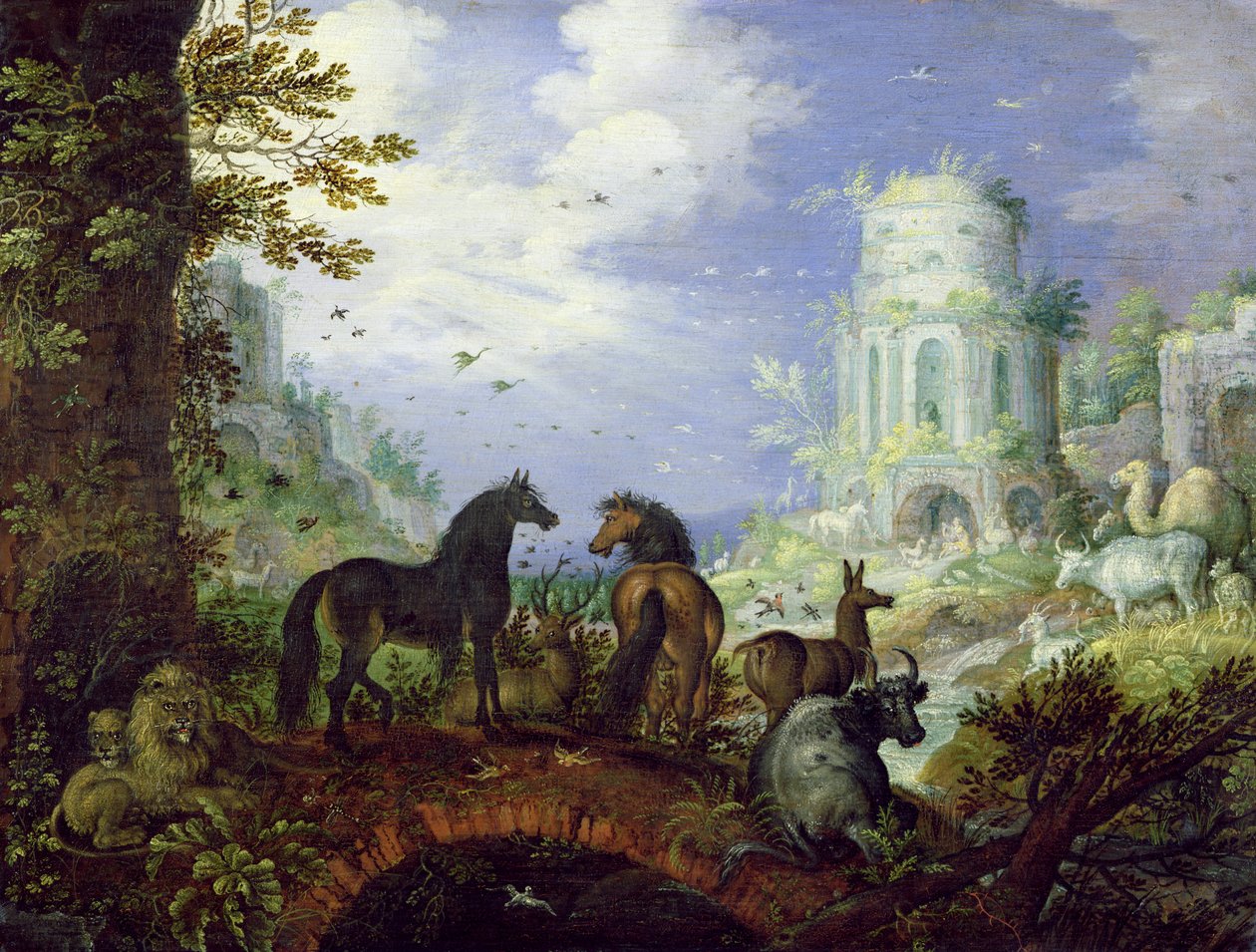 Orpheus Charming the Animals ، 1626 بواسطة Roelandt Jacobsz. حفظ