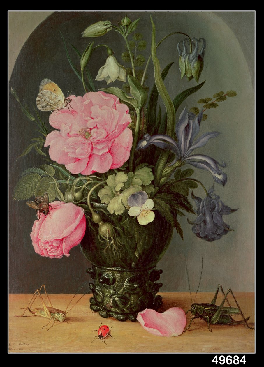 الحياة الساكنة ، 1611 بواسطة Roelandt Jacobsz. حفظ