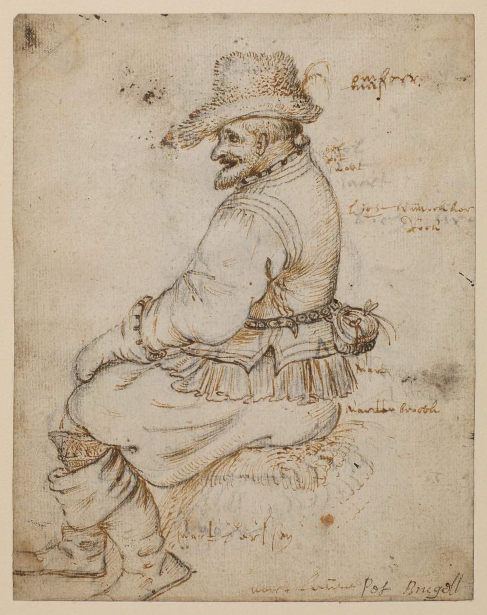 برجر جالس (وجه) بواسطة Roelandt Jacobsz. حفظ
