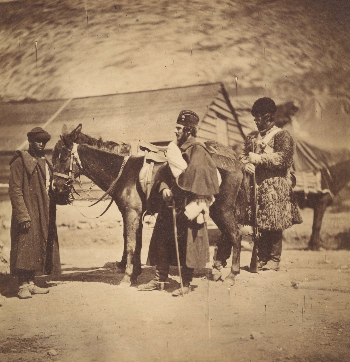 الكابتن برنابي من حرس غرينادير 1855. بواسطة روجر فينتون