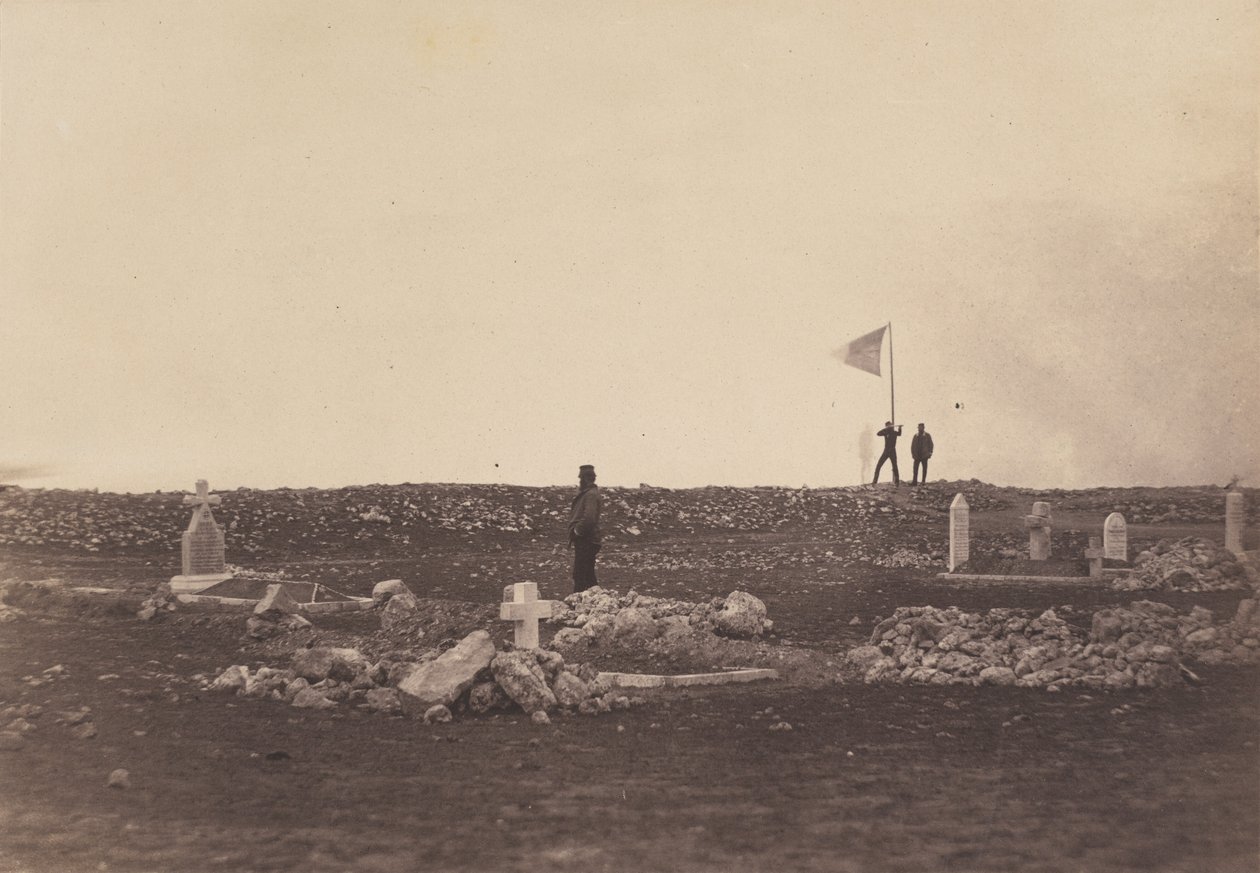مقبرة ، تل كاثكارت ، 1855 ، طبعت عام 1856. بواسطة روجر فينتون