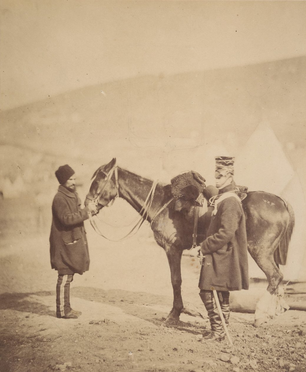 اللواء أ. ه. كينغ ، 1855. بواسطة روجر فينتون
