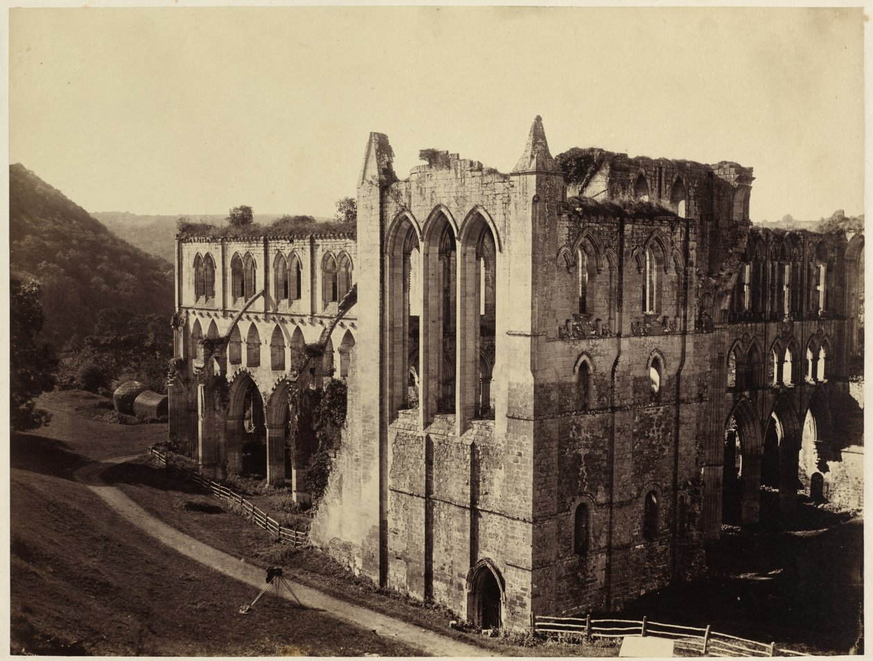 دير Rievaulx ، شمال Transept بواسطة روجر فينتون
