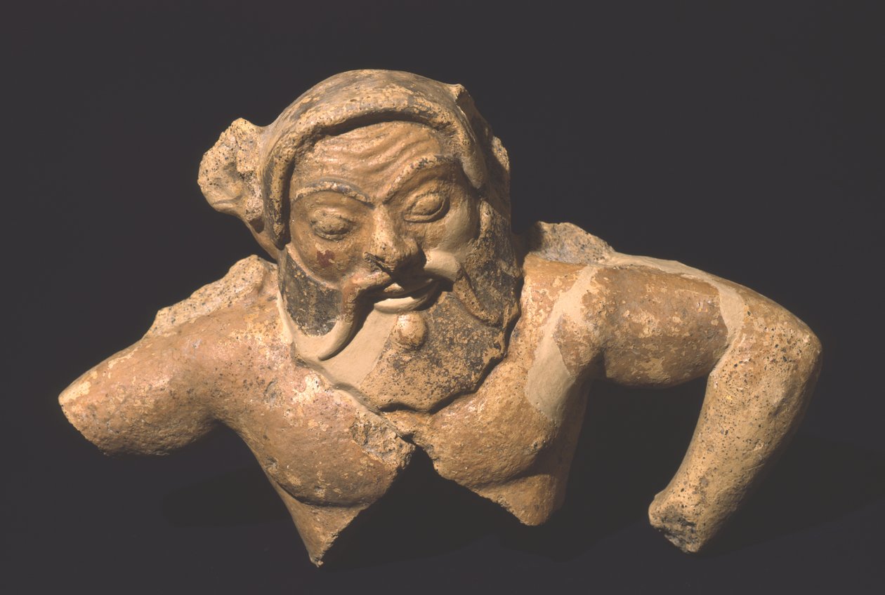 Antefix ، من Satricnm بواسطة رواية