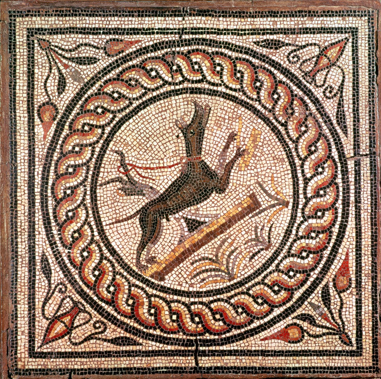 Cave Canem (حذار الكلب) القرنين الثاني والثالث (فسيفساء) بواسطة رواية