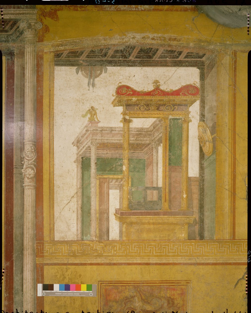العمارة الخيالية ، من Casa dei Vettii (House of the Vettii) c.50-79 م بواسطة رواية