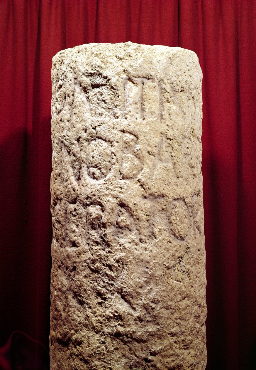 العمود العسكري لدوميتيوس أهينوباربوس ، مؤسس رومان ناربون ، 121 قبل الميلاد بواسطة رواية