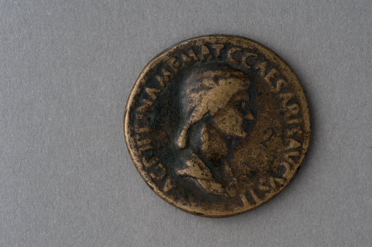 Sestertius of Agrippina Major (bronze) بواسطة رواية