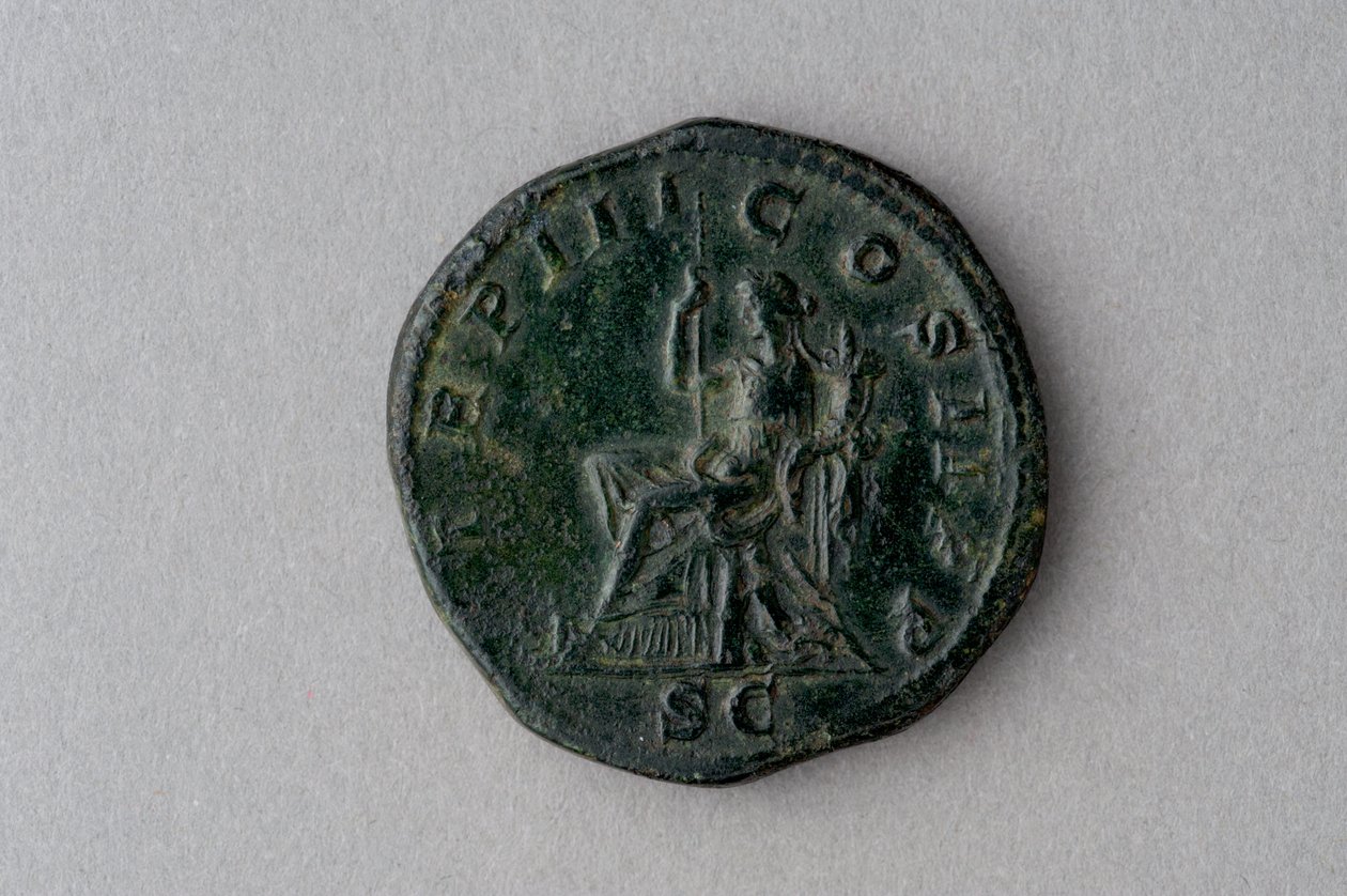 Sestertius of Geta (برونزية) بواسطة رواية