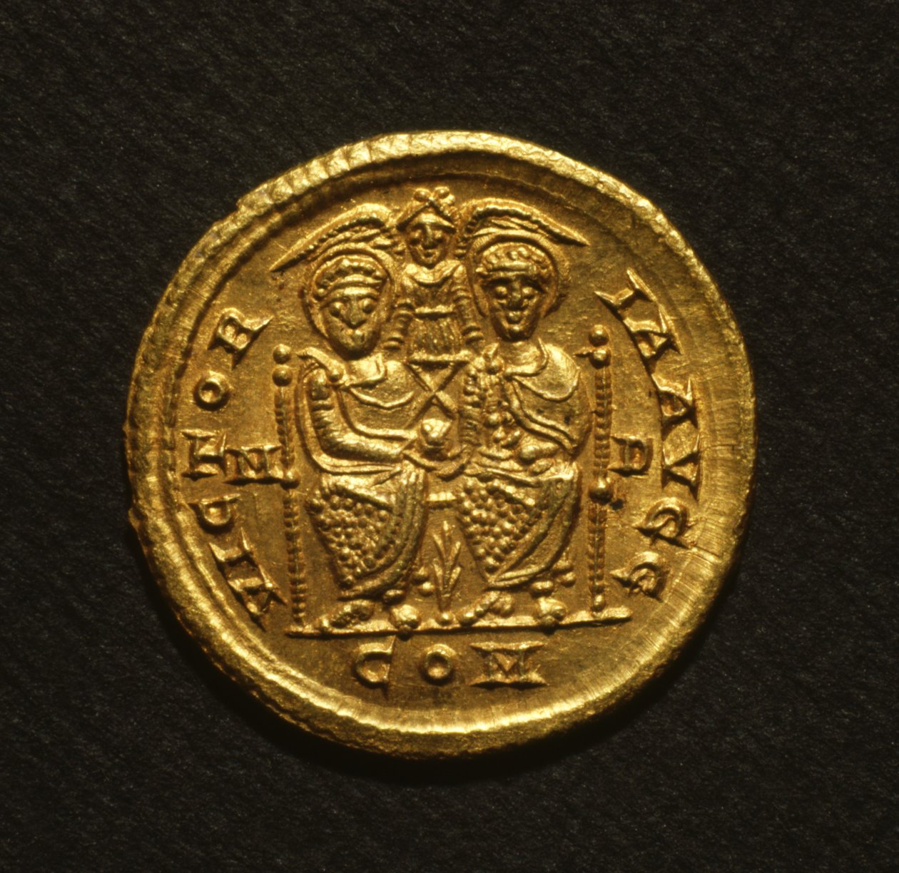 Solidus of Eugenius ، 392-94 (ذهبي) بواسطة رواية