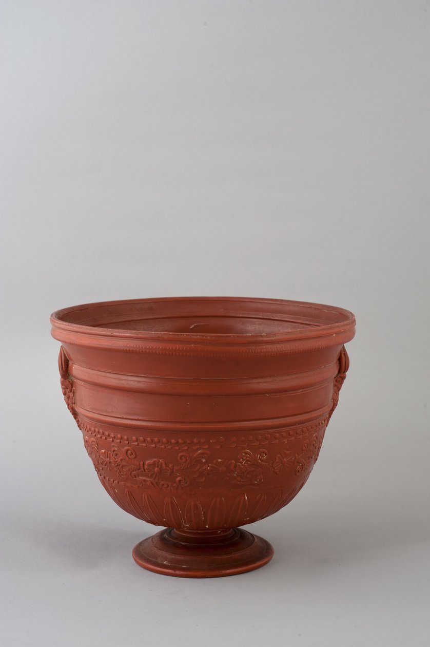 كوب من الطين المغلق من Arezzo (terracotta) بواسطة رواية