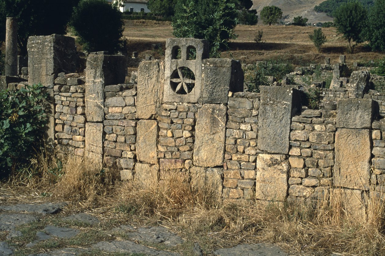 الجدار ، العصر الإمبراطوري العالي (27 ق.م - 395 م) (انظر التفاصيل 267047) بواسطة الفترة الإمبراطورية الرومانية