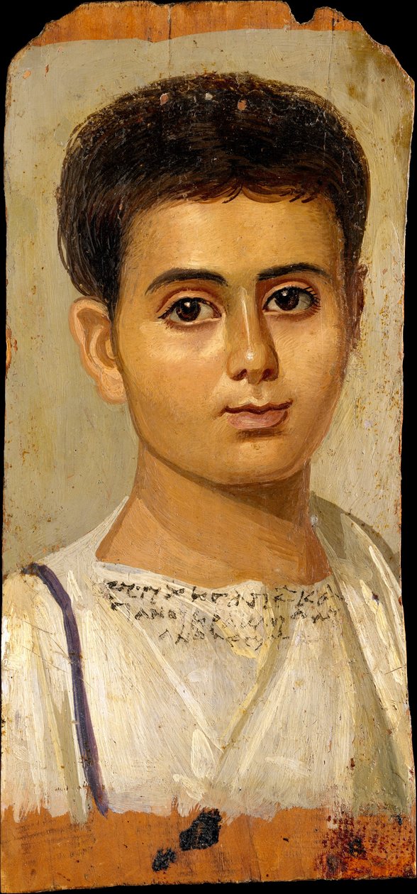 صورة للفتى أوتيتش ، 100-150 م بواسطة الفترة الرومانية المصرية