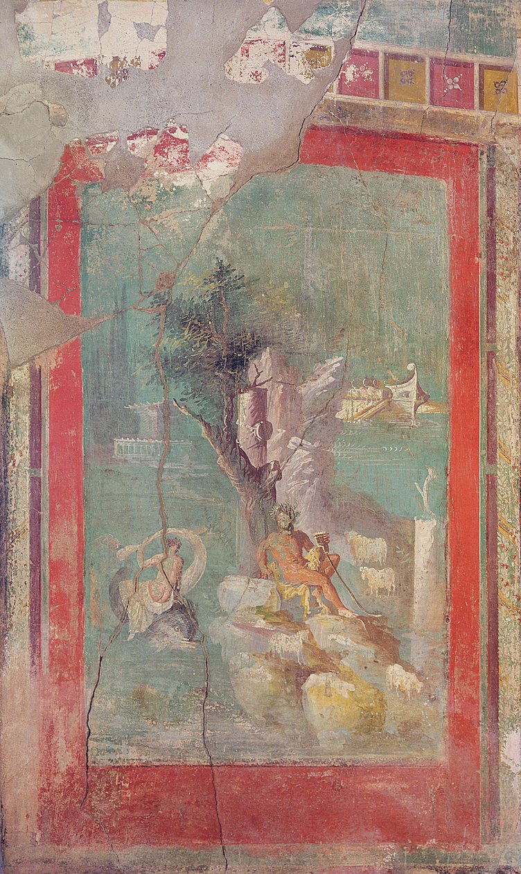 تفاصيل Galatea و Polyphemus ، من بيت الكاهن أماندووس ، ج. بواسطة رومان رومان